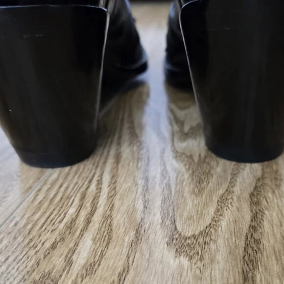 LEATHER Mexicana "Rockstar" Black Ankle Western Boots with Silvery Gold Stars - Picture 7 of 8